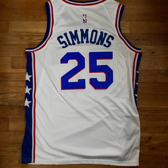 ben simmons gray jersey